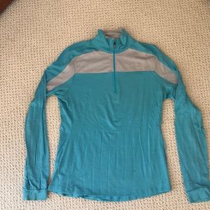 Light weight wool ibex 3/4 zip